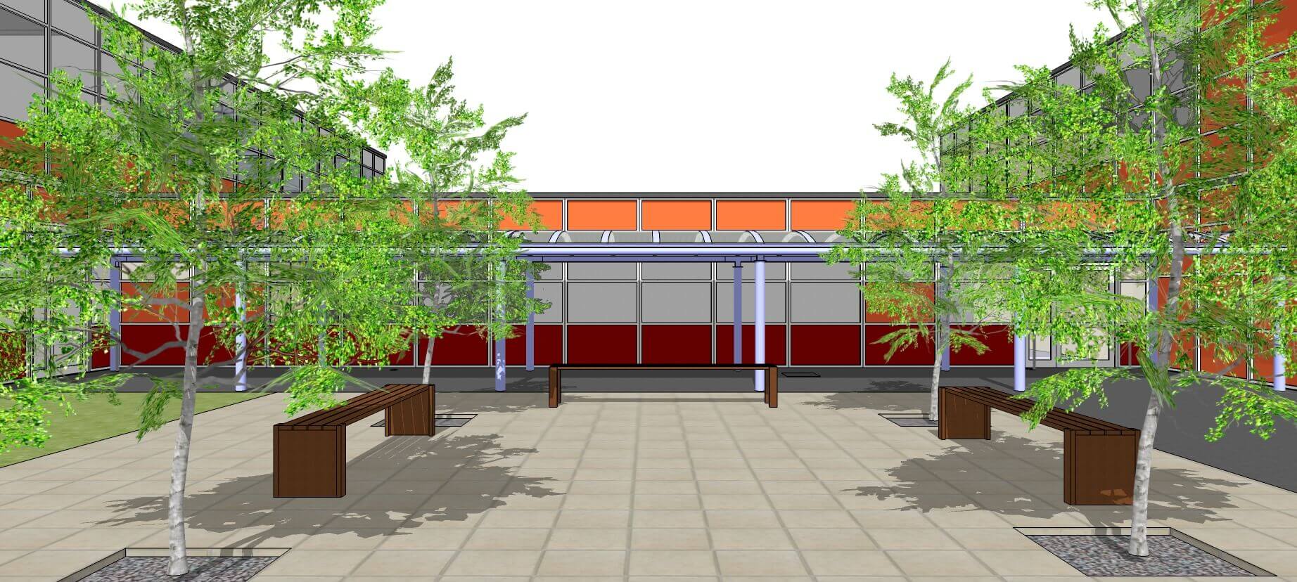 20.00Mtr x 4.50Mtr Dome Canopy - GA3