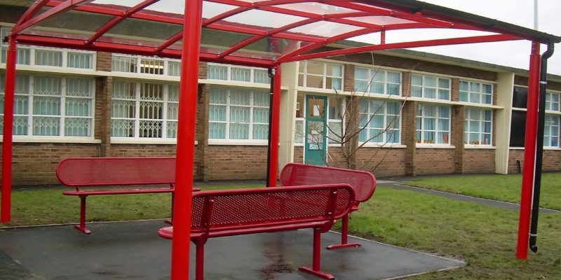 How schools keep kids safe and dry with school canopies