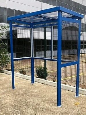 How to clean a smoking shelter