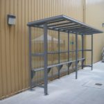 How to clean a smoking shelter