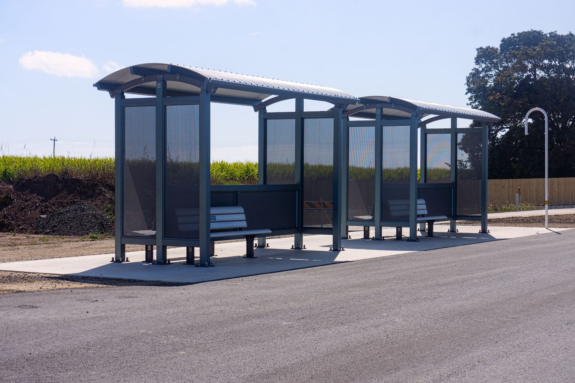 Why are bus shelters important?