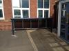4 bay buggy shelter blue grey
