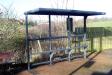 Mersey Flat 3-Bay Flat Roof Bus Shelter - Grey (2)