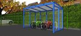 Penpol Cycle Shelter Drawing