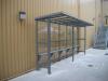 How to clean a smoking shelter